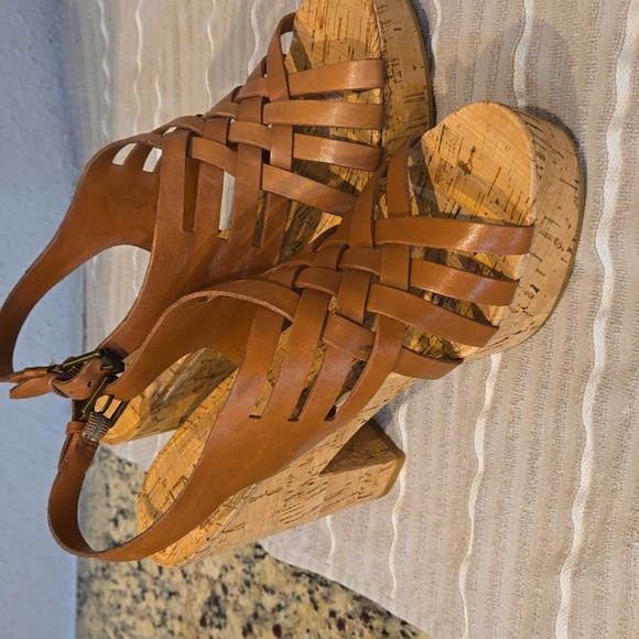 Ralph Lauren Shoes 9.5 Tan - Picture 8 of 11